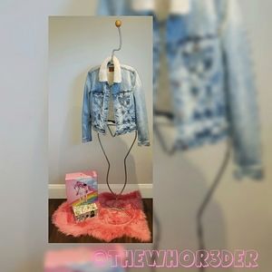 *NEW* American Eagle Teddy Lined Jean Jacket🐻